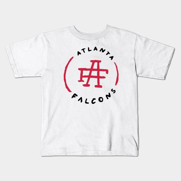 Atlanta Falcoooons 06 Kids T-Shirt by Very Simple Graph